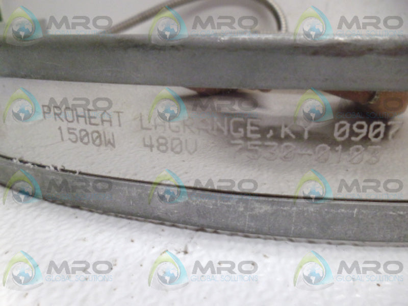 PROHEAT 7530-0103 780V 1500W HEATER BAND *USED*