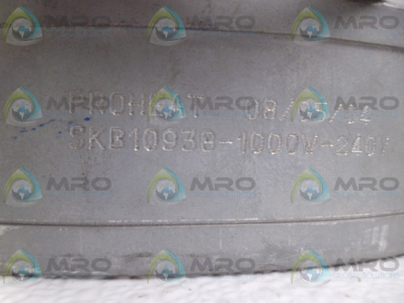 PROHEAT SKB109388-1000W-240V HEATER BAND *USED*