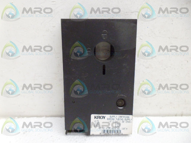 KROY 2404201 SHRINK TUBING SUPPLY (AS PICTURED) *USED*