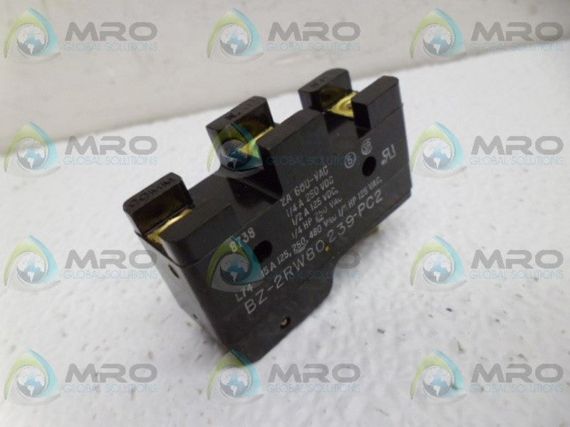 MICRO SWITCH BZ-2RW80239-PC2 LIMIT SWITCH *USED*
