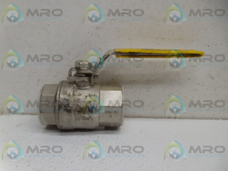 SHARPE SC8707 CODE 203 50M76 BALL VALVE *NEW NO BOX*