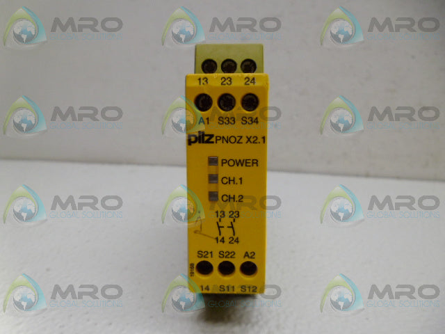 PILZ PNOZX2.124VACDC2S 774306 SAFETY RELAY *NEW NO BOX*