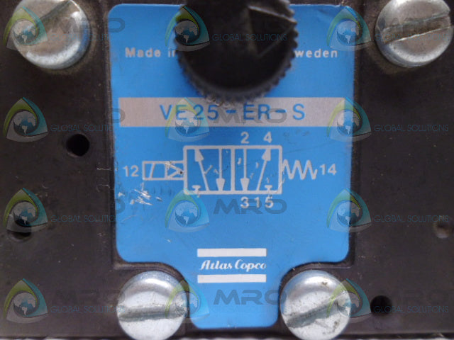 ATLAS COPCO VE25-ER-S SOLENOID VALVE *NEW NO BOX*