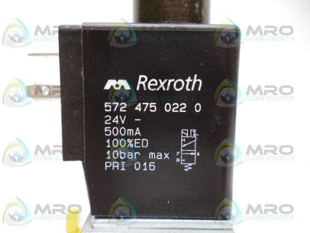 REXROTH 57-475-022-0 24V VALVE *NEW NO BOX*
