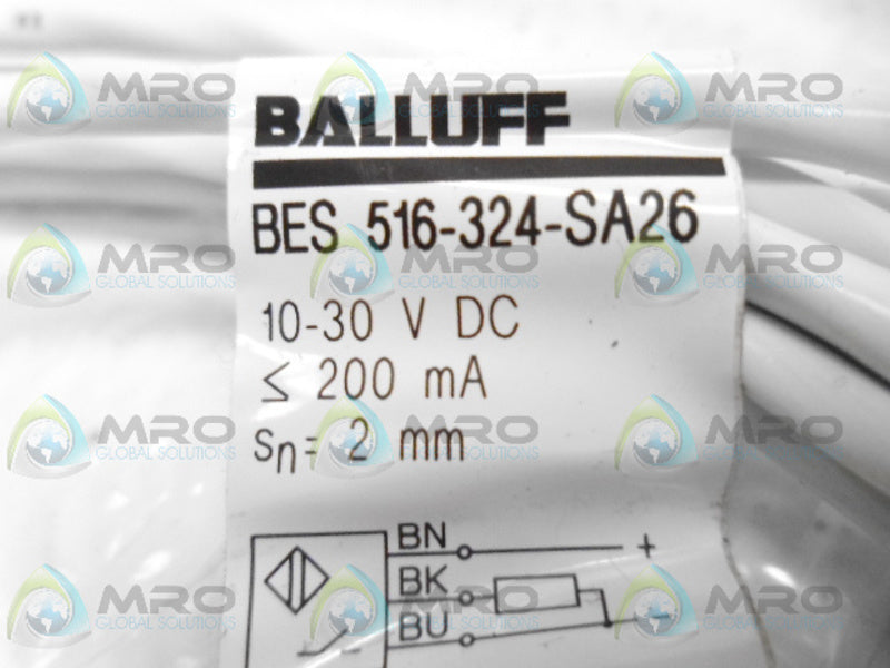 BALLUFF BES516-324-SA26 INDUCTIVE SENSOR *NEW NO BOX*