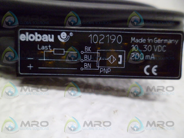 ELOBAU 102190 PNEUMATIC CYLINDER SWITCH *NEW NO BOX*