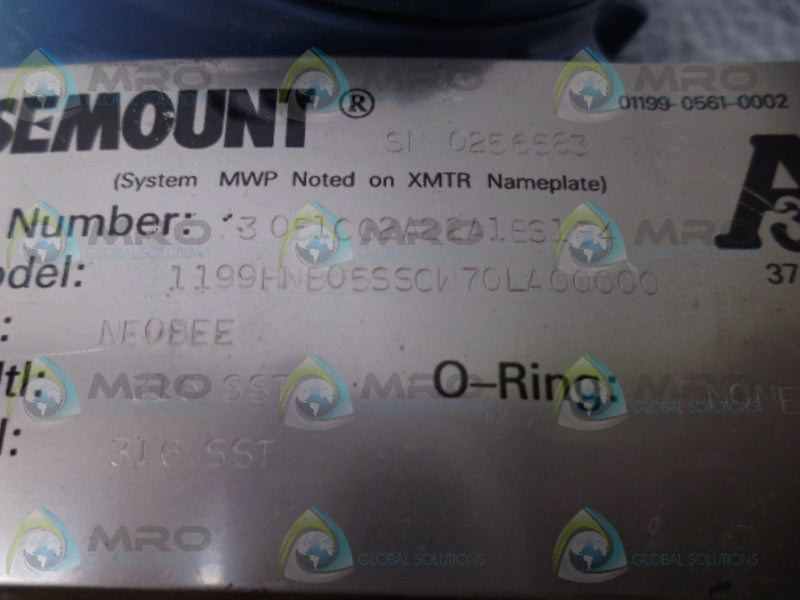 ROSEMOUNT 3051CG2A22A1BS1B4 PRESSURE TRANSMITTER *NEW NO BOX*