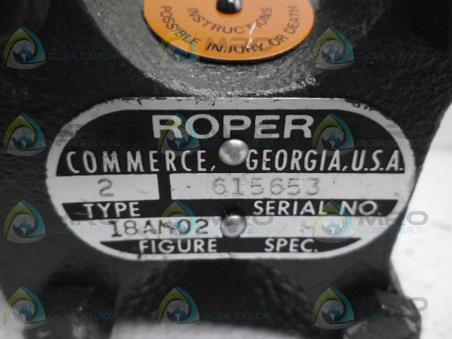 ROPER 18AM02 PUMP *NEW NO BOX*