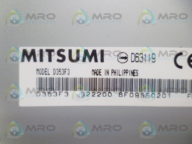 MITSUMI D353F3 FLOPPY DISC DRIVE *NEW NO BOX*