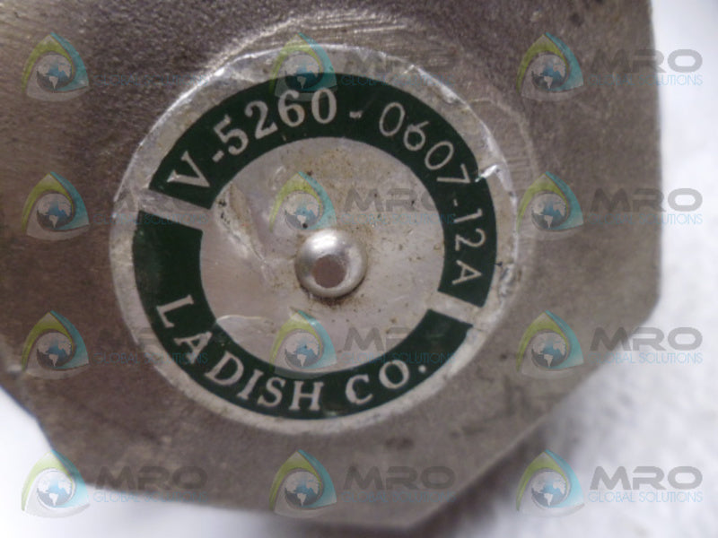 LADISH V-5260-0607-12A CHECK VALVE *NEW NO BOX*