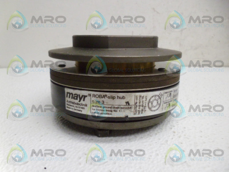 MAYR X0004169 0899 ROBA-SLIP HUB *NEW NO BOX*