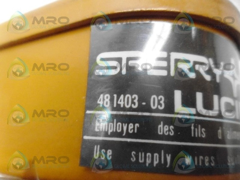 LUCIFER 481403-03 U131T0372 VALVE *NEW NO BOX*