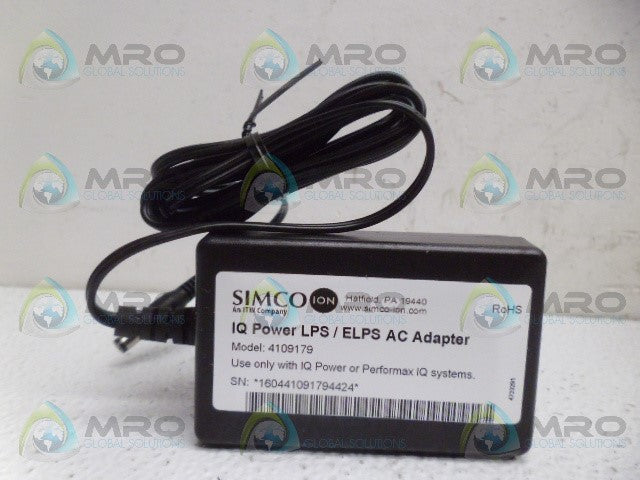 SIMCO 4109179 AC ADAPTER *NEW NO BOX*