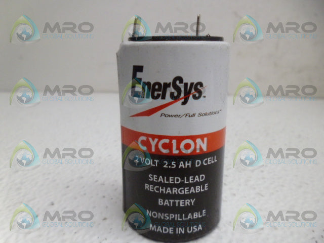 ENERSYS 0810-0004 2V LEAD ACID BATTERY *USED*
