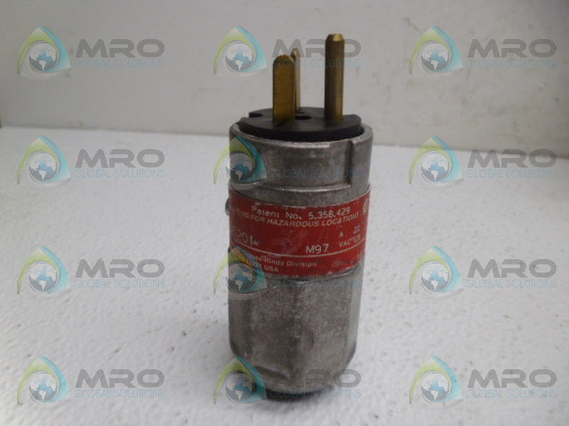 CROUSE HINDS ENP5201 PLUG *USED*