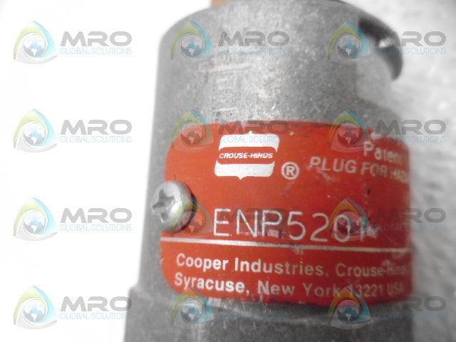 CROUSE HINDS ENP5201 PLUG *USED*