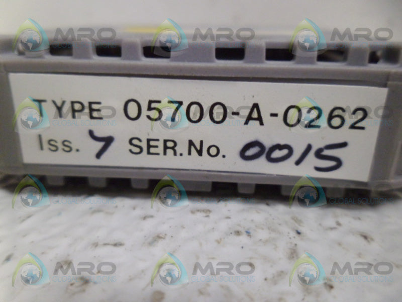 INDUSTRIAL MRO 05700-A-0262 CONVERTER *NEW NO BOX*