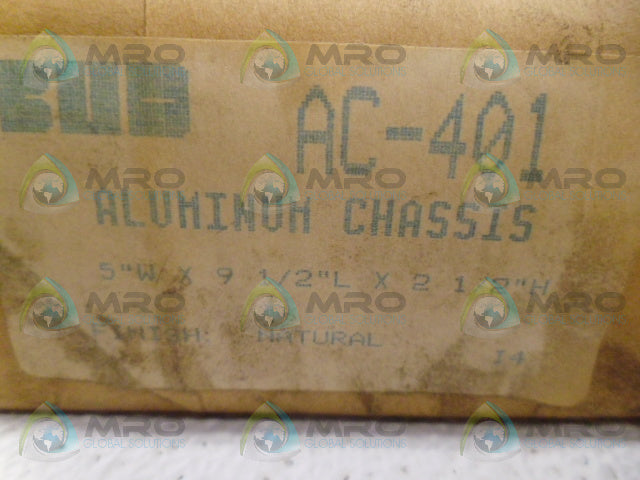 CUD AC-401 ALUMINUM CHASSIS *NEW NO BOX*
