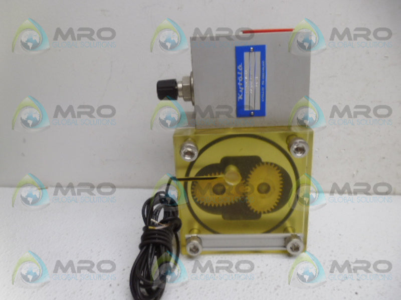 KYTOLA SR-60-7844 FLOW METER *NEW NO BOX*