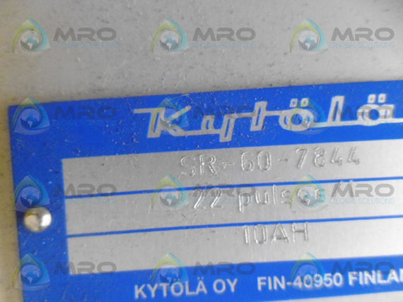 KYTOLA SR-60-7844 FLOW METER *NEW NO BOX*