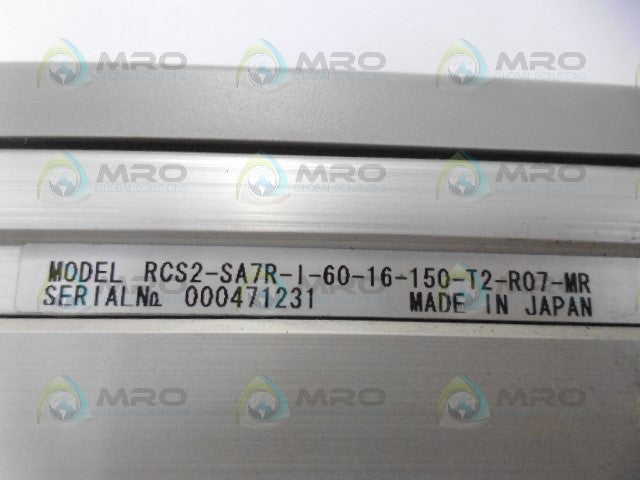 IAI RCS2-SA7R-I-60-16-150-T2-R07-MR CYLINDER *NEW NO BOX*