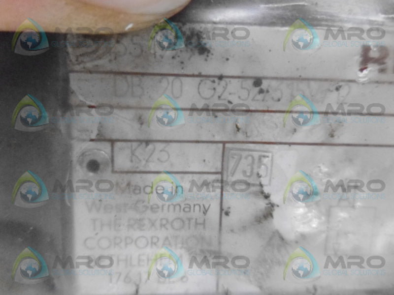 REXROTH DB20G2-52/315V/12 *NEW IN ORIGINAL PACKAGE*