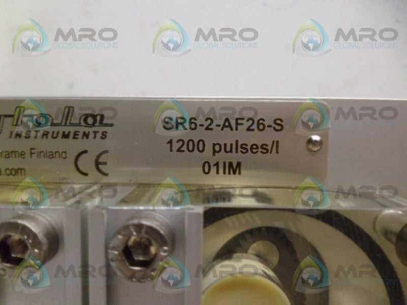 KYTOLA SR6-2-AF26-S FLOW METER *NEW NO BOX*