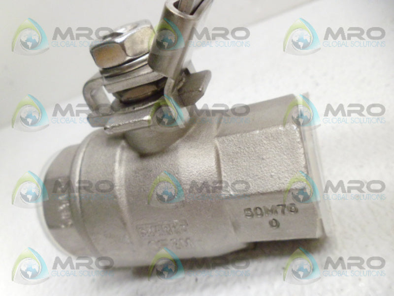 SHARPE CF8M 50M76 SE3928 SE3916 BALL VALVE *NEW NO BOX*
