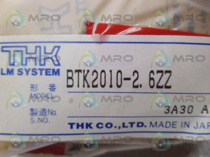 THK BTK2010-2.6ZZ BALL SCREW *NEW IN BOX*
