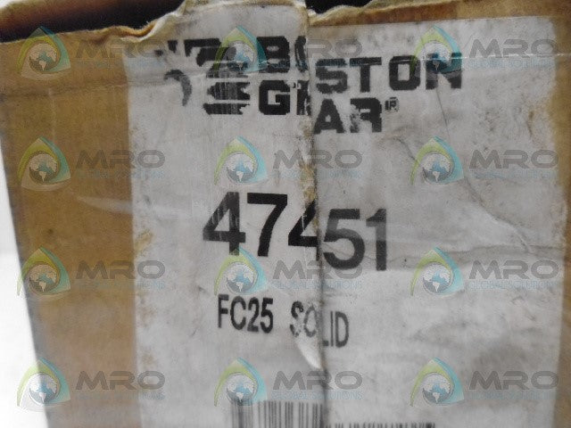 BOSTON GEAR FC25 SHAFT COUPLER BODY *NEW IN BOX*