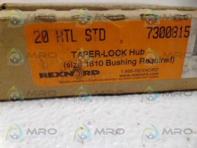 REXNORD 20HTLSTD HUB *NEW IN BOX*