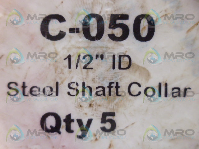 CLIMAX C-050 STEEL SHAFT COLLAR *NEW IN FACTORY BAG*