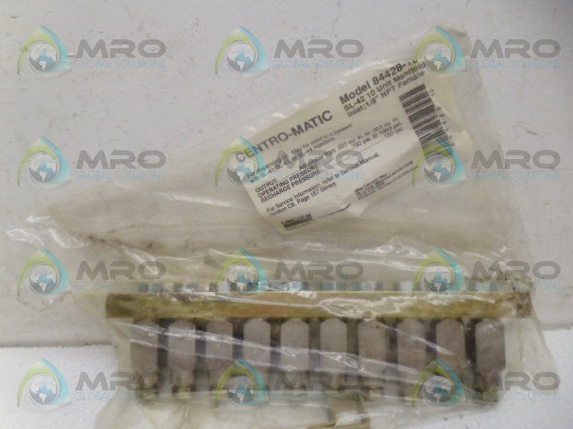 LINCOLN/CENTRO-MATIC 84428-16 MANIFOLD *NEW IN FACTORY BAG*