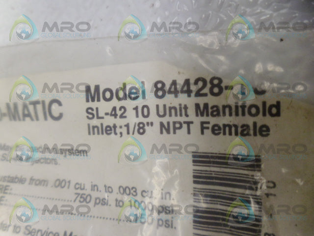 LINCOLN/CENTRO-MATIC 84428-16 MANIFOLD *NEW IN FACTORY BAG*