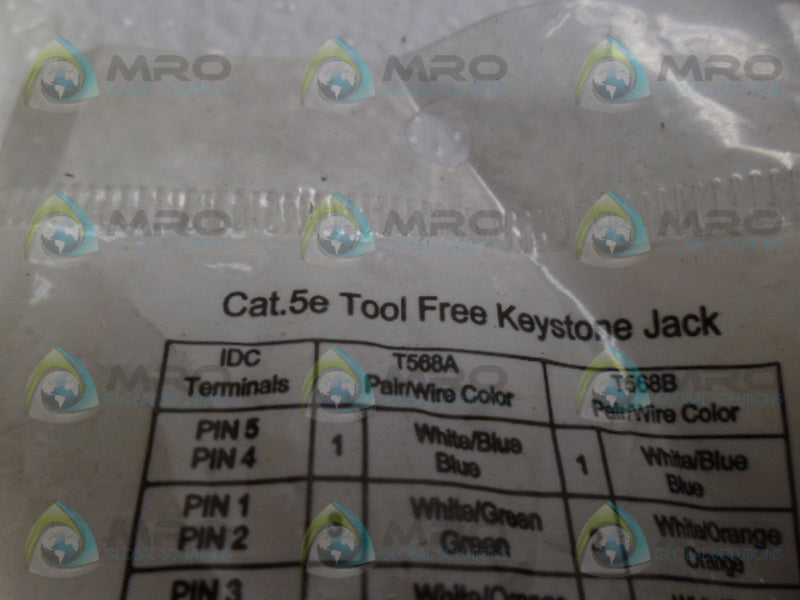 INDUSTRIAL MRO 5E CORD COUPLER *NEW IN FACTORY BAG*