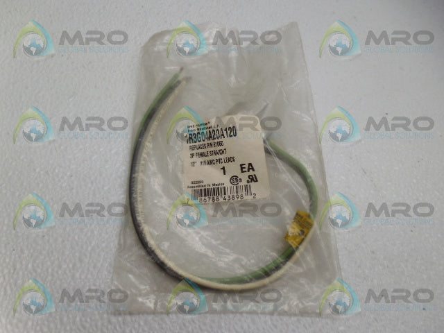 BRAD CONNECTIVITY 1R3G04A20A120 CONNECTOR *NEW IN FACTORY BAG*
