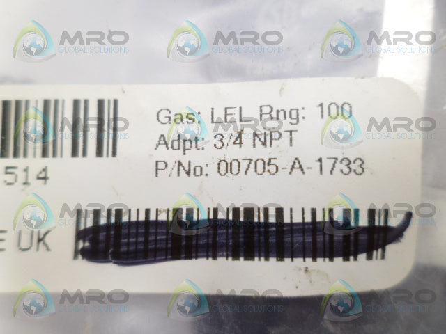 HONEYWELL 00705-A-1733 SENSEPOINT FLAME DETECTOR *NEW IN FACTORY BAG*