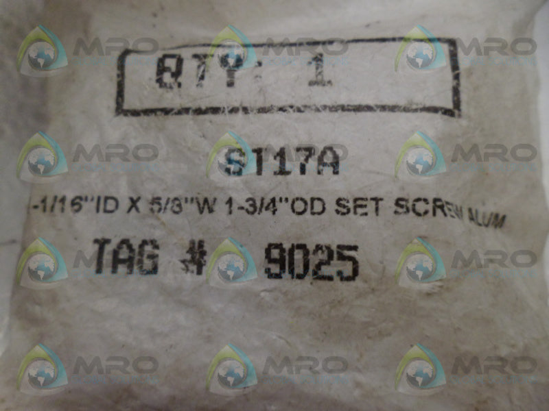 INDUSTRIAL MRO ST17A SHAFT COLLAR *NEW IN FACTORY BAG*