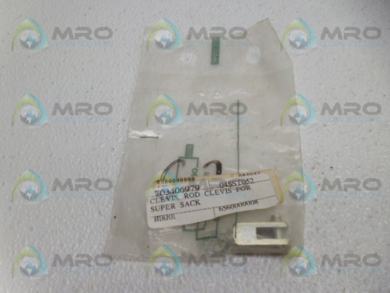 INDUSTRIAL MRO 656000008 ROD CLEVIS *NEW IN FACTORY BAG*
