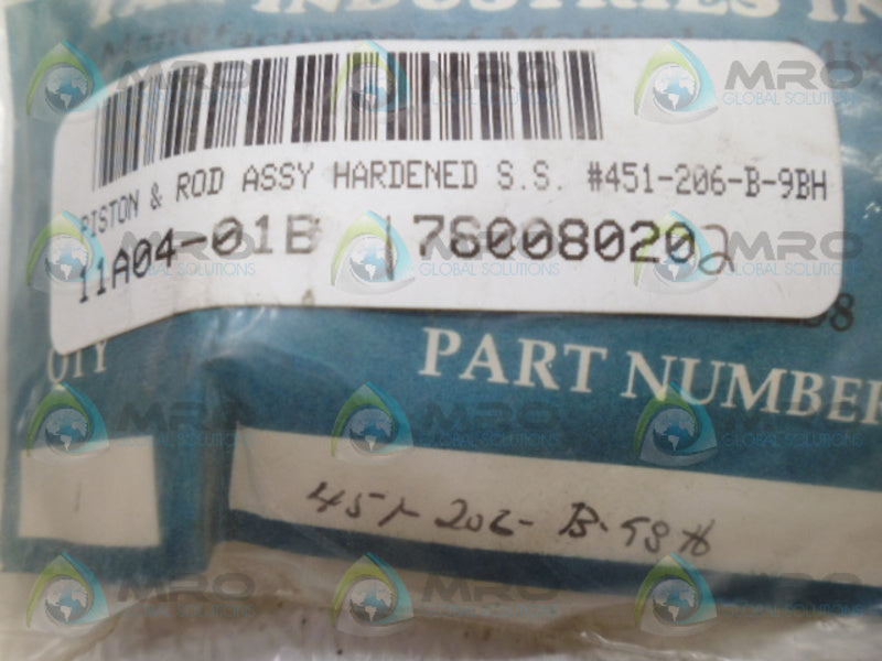 INDUSTRIAL MRO 451-206-B-9BH PISTON *NEW IN FACTORY BAG*