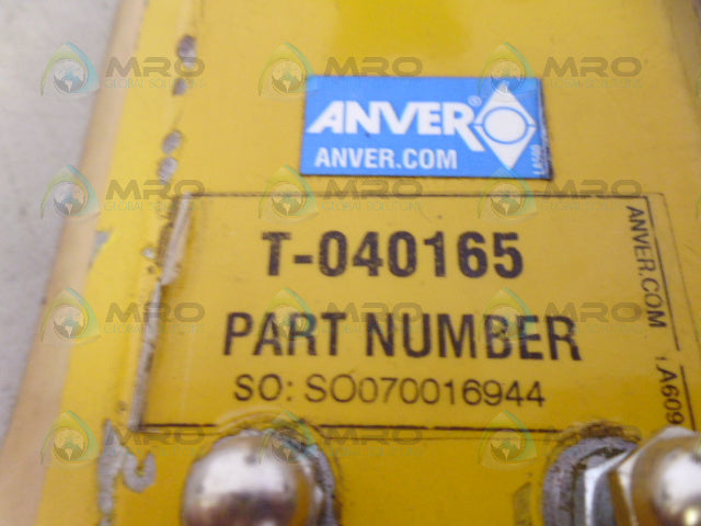 ANVER T-040165 AIR VACUUM SUCTION PAD *USED*
