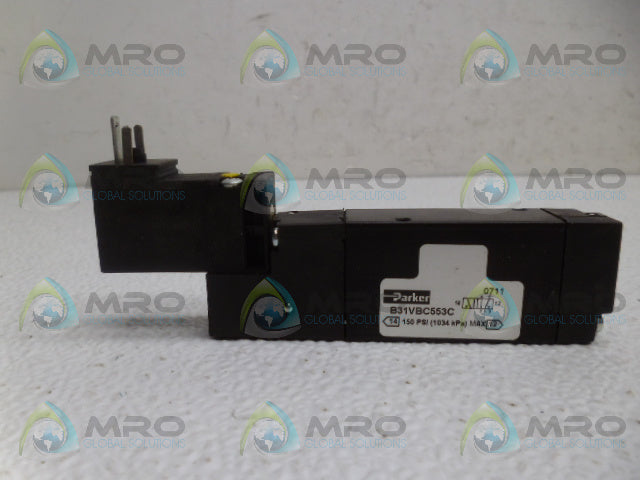 PARKER B31VBC553C SOLENOID VALVE *NEW NO BOX*