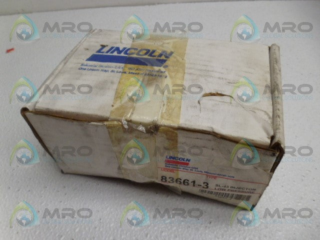 LINCOLN/CENTRO-MATIC 83661-3 INJECTOR  *NEW IN BOX*