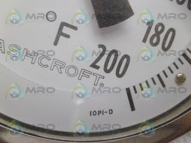 ASHCROFT 10PI-D GAUGE 200F *NEW NO BOX*