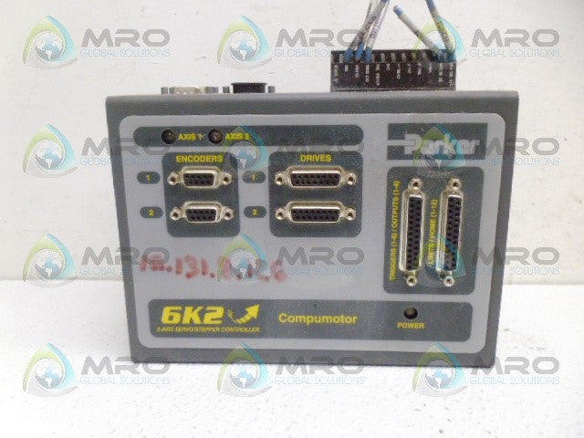 PARKER 6K2 COMPUMOTOR SERVO/STEPPER CONTROLLER *USED*