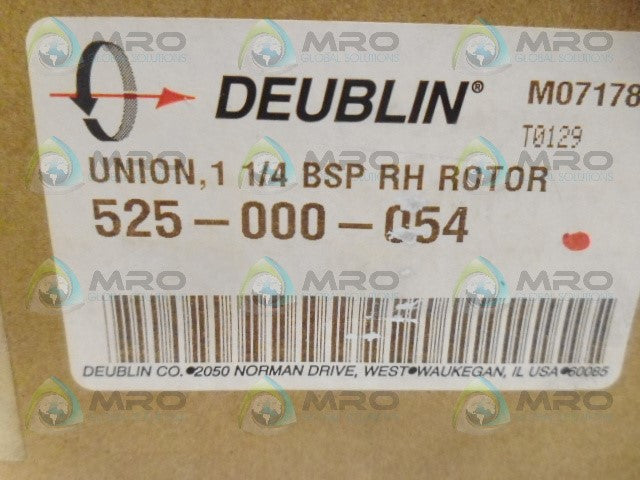 DEUBLIN 525-000-054 CONTROL VALVE *NEW IN BOX*
