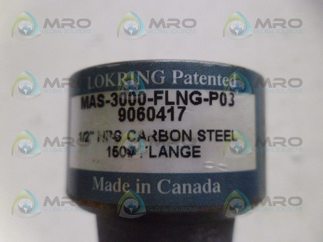 LOKRING MAS-3000-FLNG-P03 FLANGE *USED*