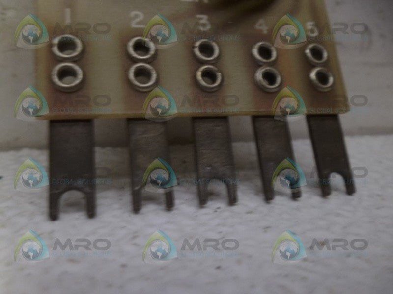 ELECTRO-FLYTE 12M02-00050-00 RELAY SWITCH BOARD *USED*