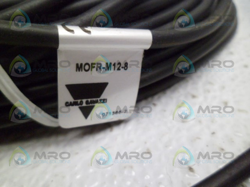CARLO GAVAZZI MOFR-M12-8 PHOTOELECTRIC SENSOR *USED*