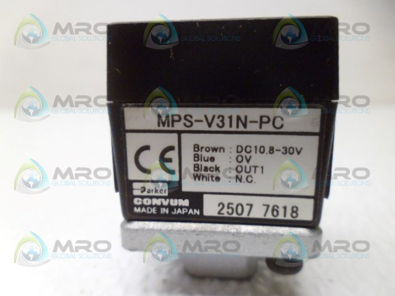 PARKER MPS-V31N-PC VACUUM SENSOR *USED*